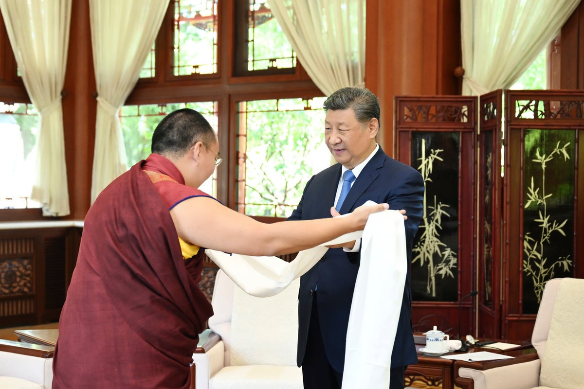 China's Panchen Lama pledges loyalty to the Communist Party in a meeting with Xi