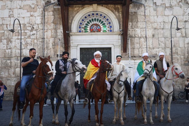 Syria Saudi Arabia Hajj Horses