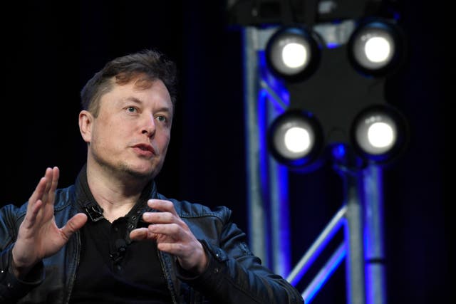 Trump Musk SpaceX