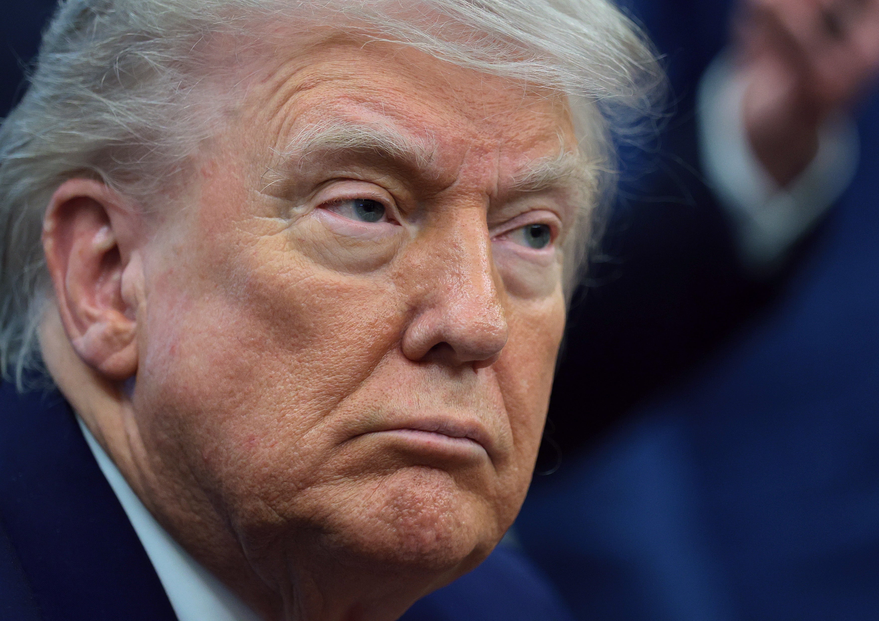 President Donald Trump said on Wednesday that Putin told him over the phone ‘that he will have to respond to the recent attack on the airfields’