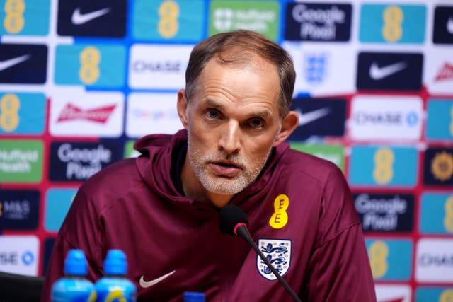England manager Thomas Tuchel (Bradley Collyer/PA)