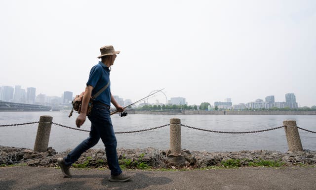 Canada Wildfires Smoky Skies