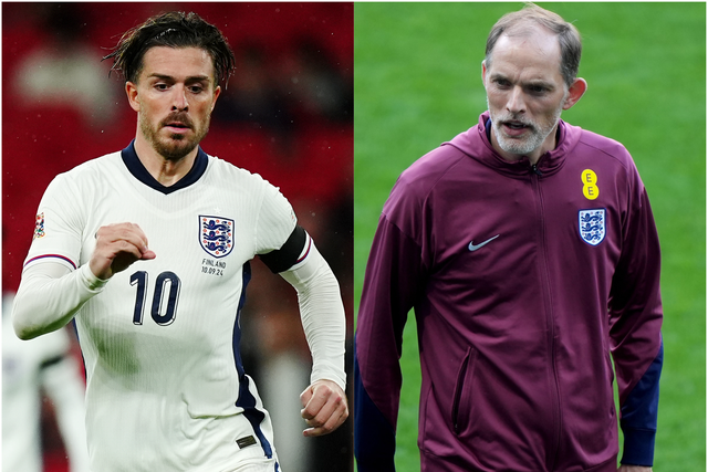 Thomas Tuchel (right) hopes Jack Grealish can play regular football (Mike Egerton/Bradley Collyer/PA)