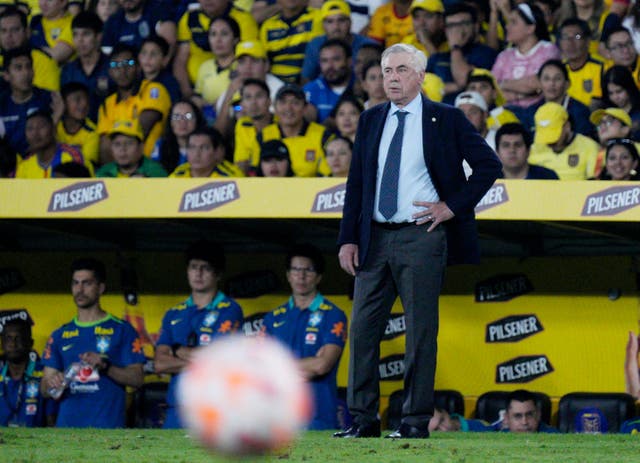 <p>Carlo Ancelotti's time as Brazil coach began with a lacklustre performance</p>