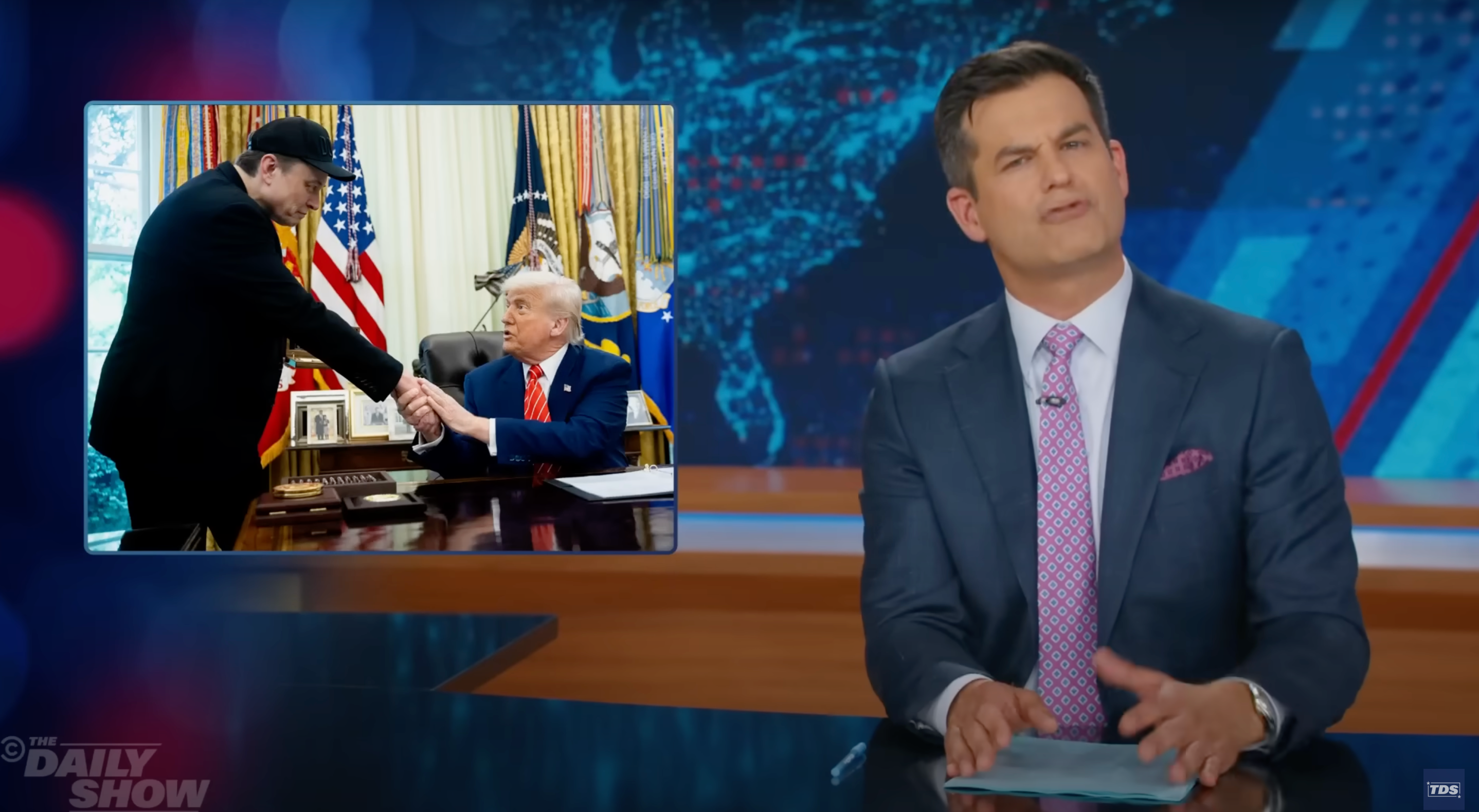 Michael Kosta sat back and watched 'World War Douche' unfold on Thursday evening