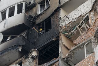 Four people were killed in Russian strikes