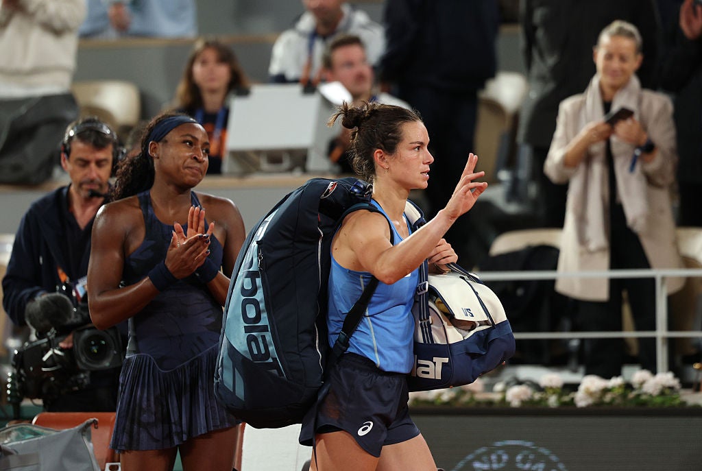 Gauff porazil Lois Boisson 6-1 6-2 s semi-semi finále