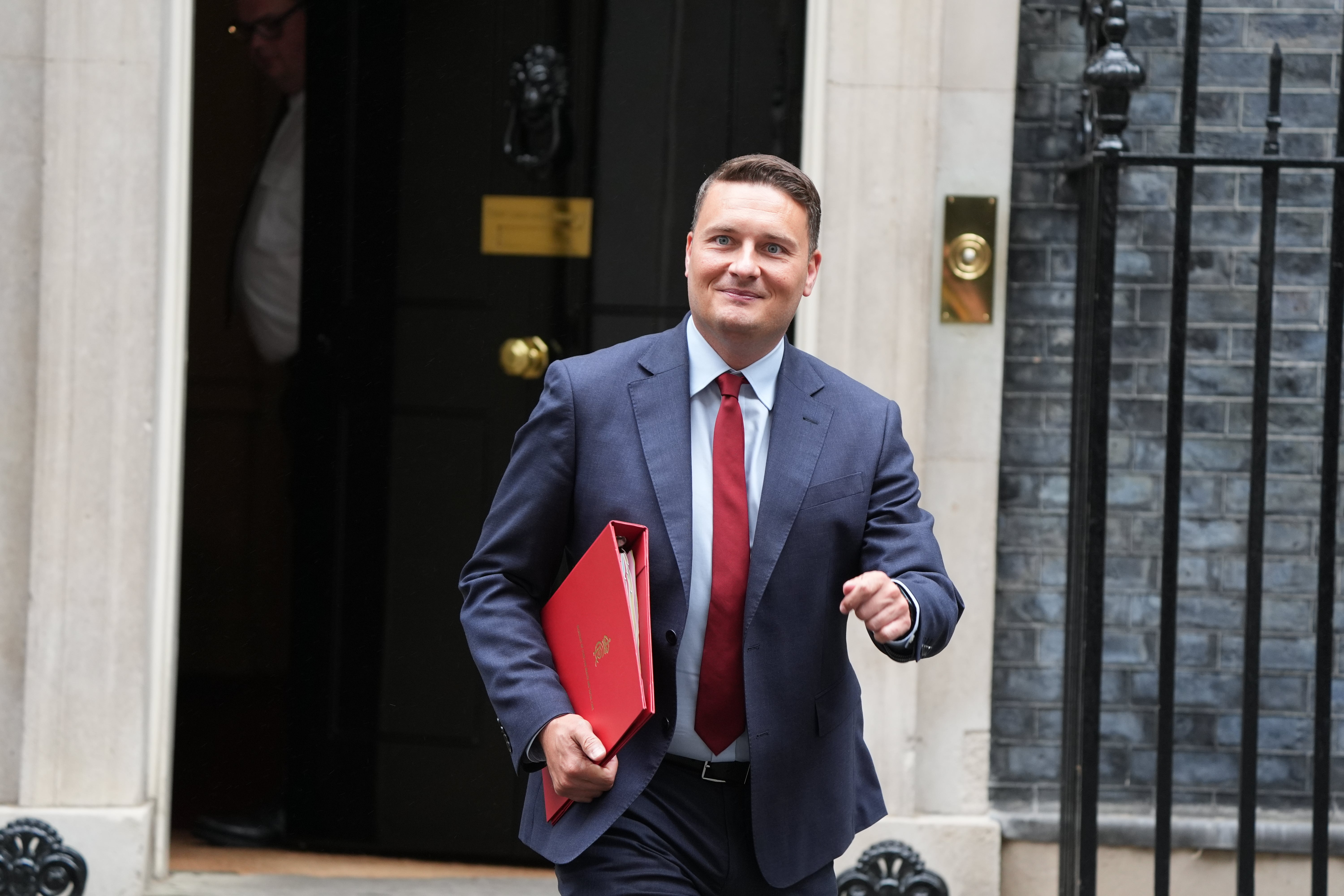 Health Secretary Wes Streeting says modernising the NHS can save money that can be reinvested in the front line (PA)