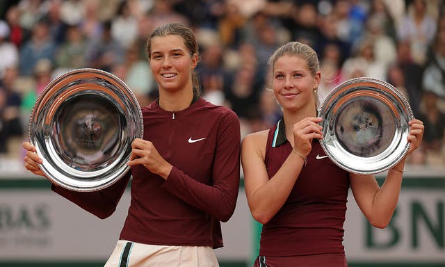 <p>Klugman was the first British player in a junior French Open final in nearly 50 years</p>