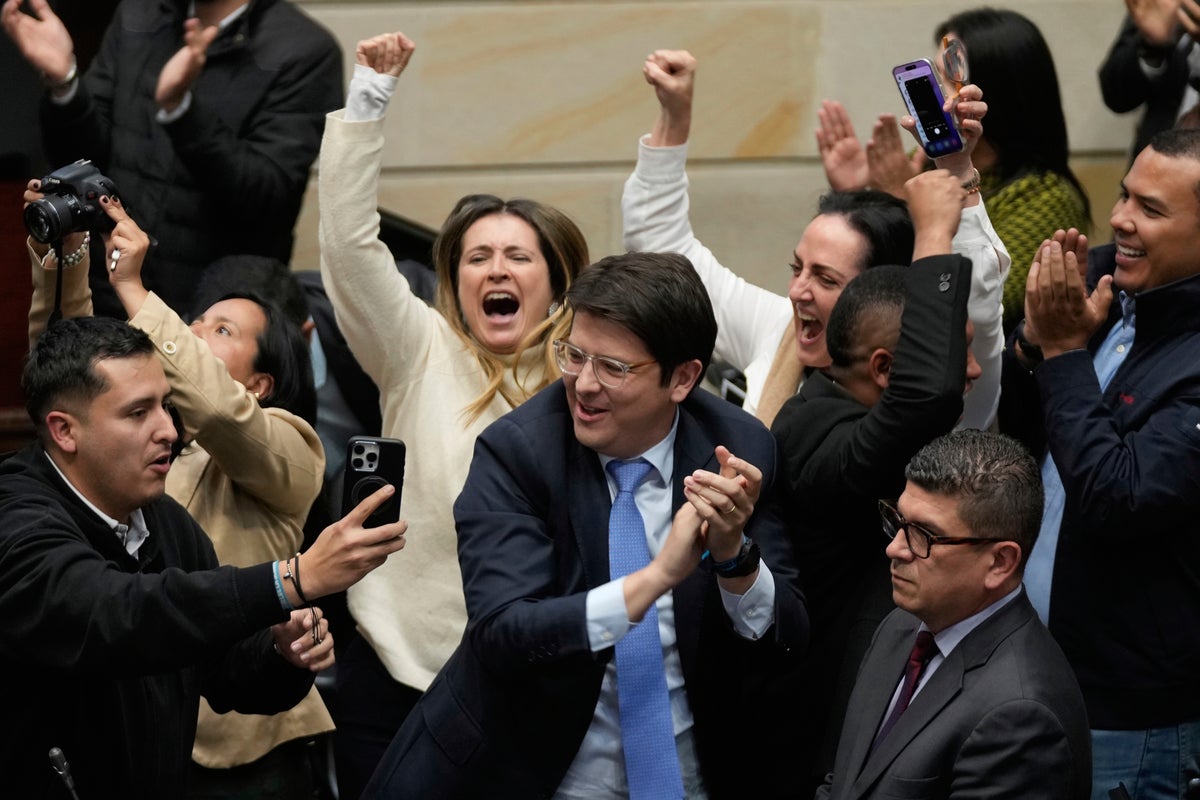 A prominent Colombian senator is shot and wounded at a Bogota campaign rally