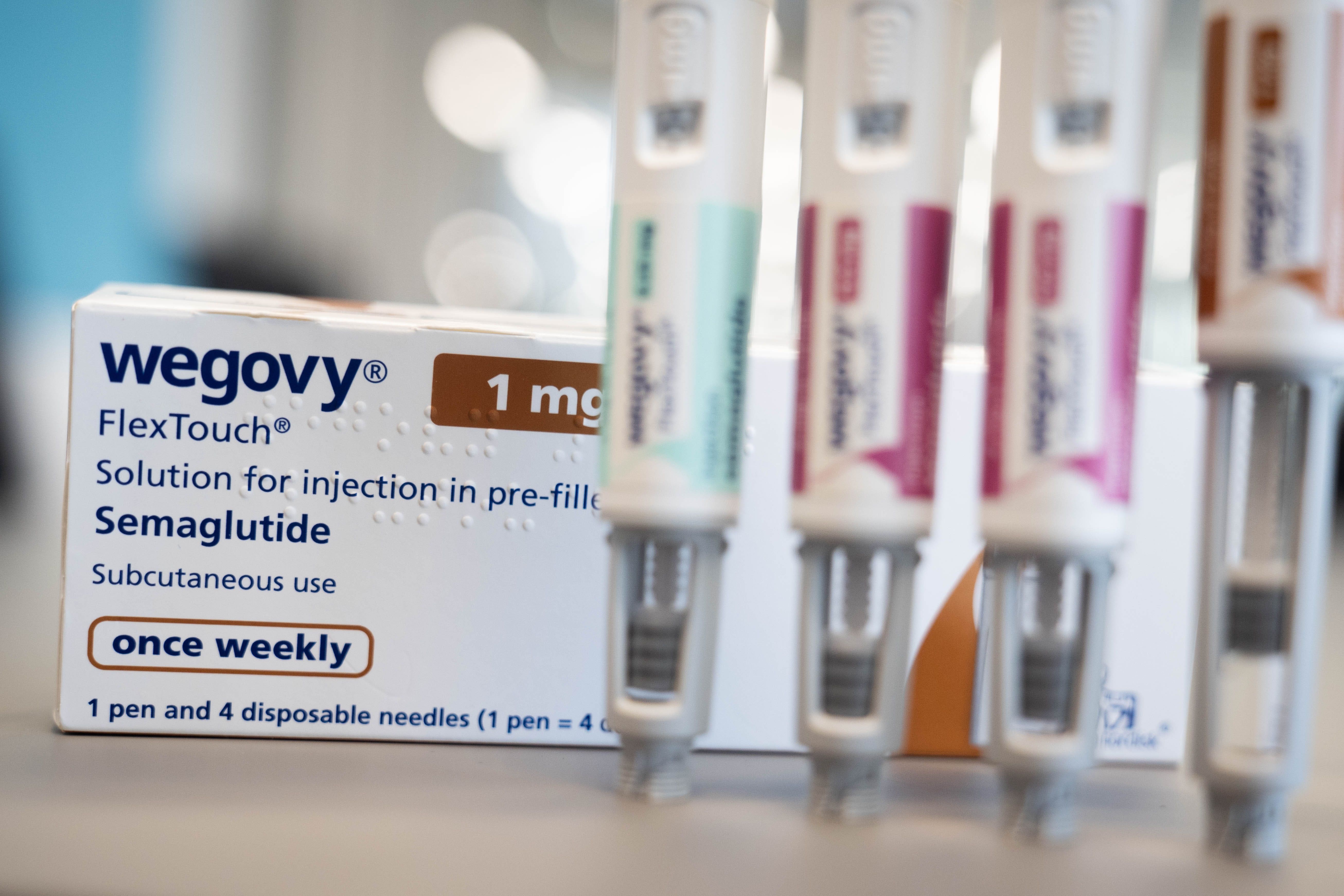 Weight loss drugs like Wegovy are available on the NHS to obese patients (PA)