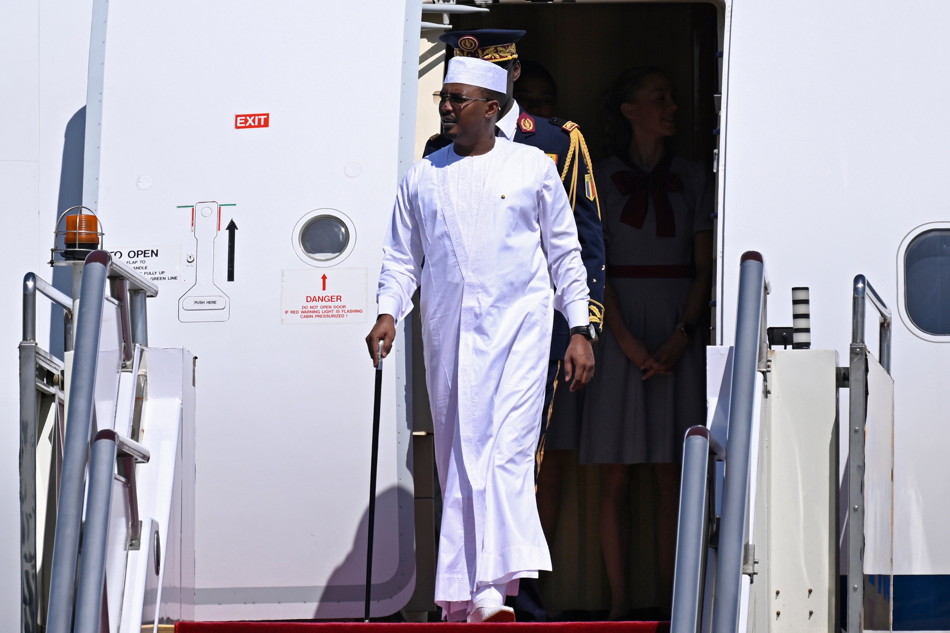 Chad's President Mahamat Idriss Deby