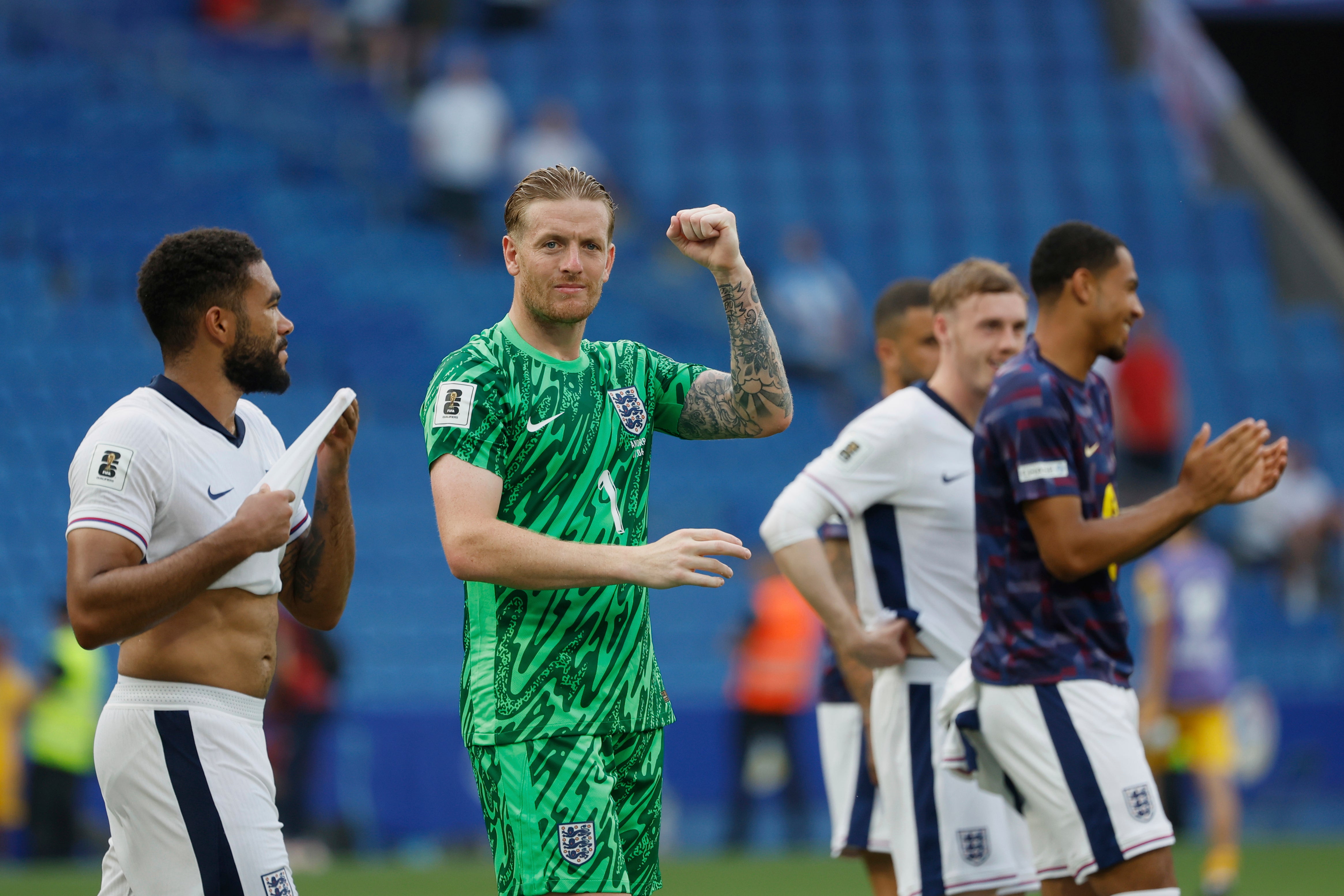 Jordan Pickford verí, že vyvodzujúca obranná obrana sa môže čoskoro naučiť kliknúť a vyriešiť