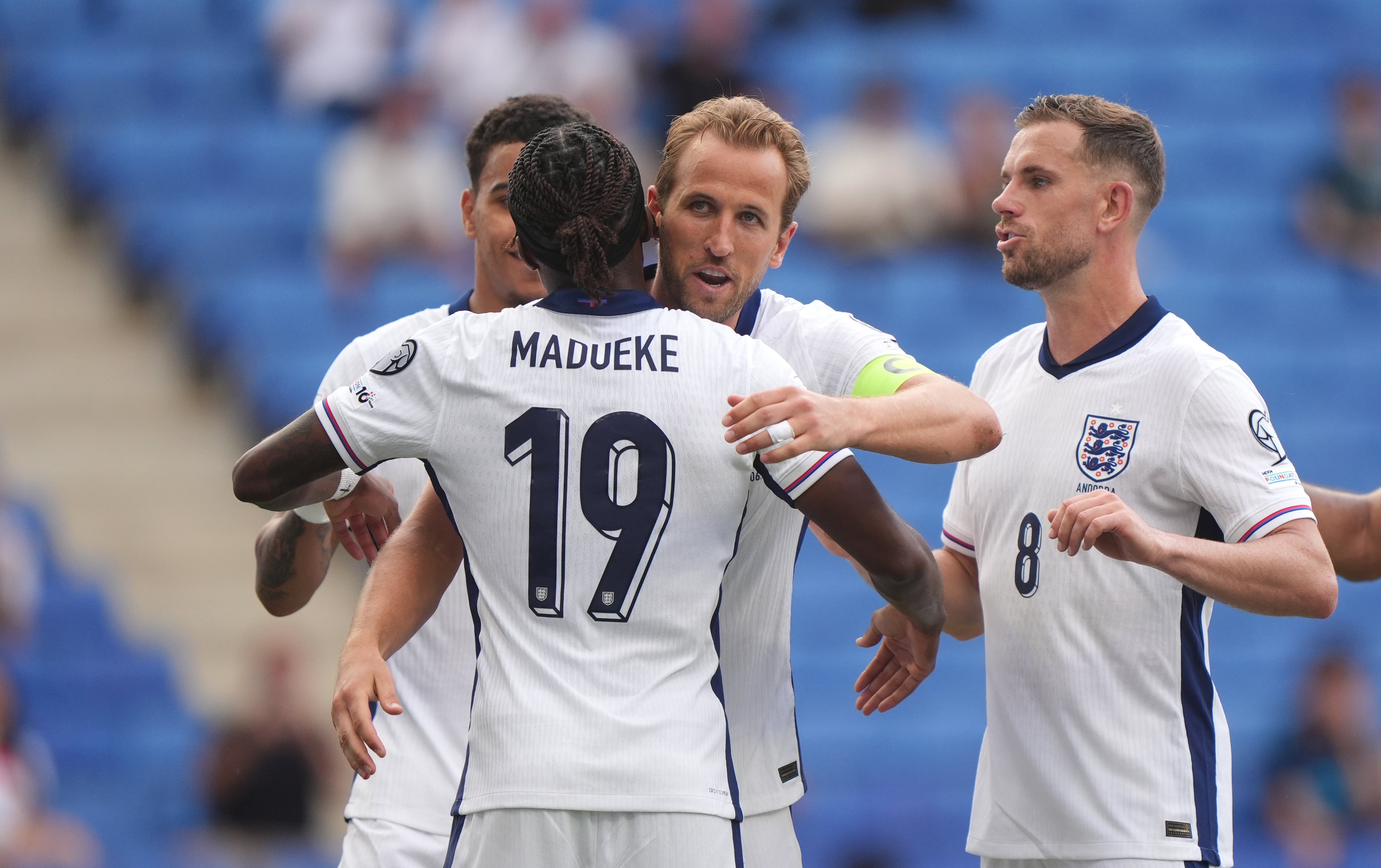 Noni Madueke was one of few to impress for England