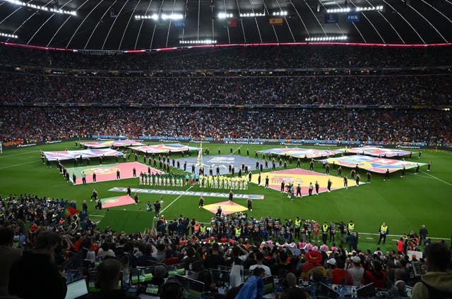 <p>Nations League final between Portugal v Spain was held at the Allianz Arena in Germany</p>