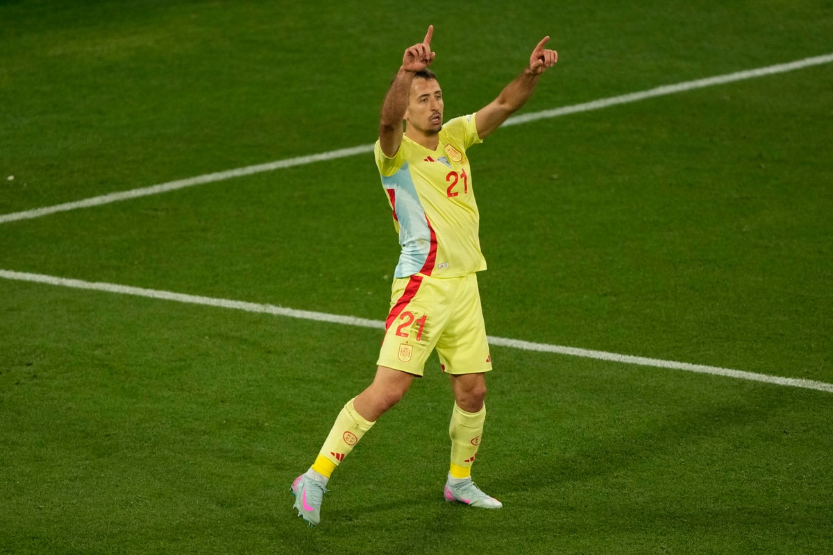 Oyarzabal gives Spain 2-1 halftime lead in Nations League final against Portugal
