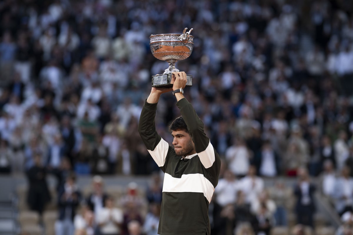 Carlos Alcaraz ‘really happy’ after battling Jannik Sinner for French Open glory