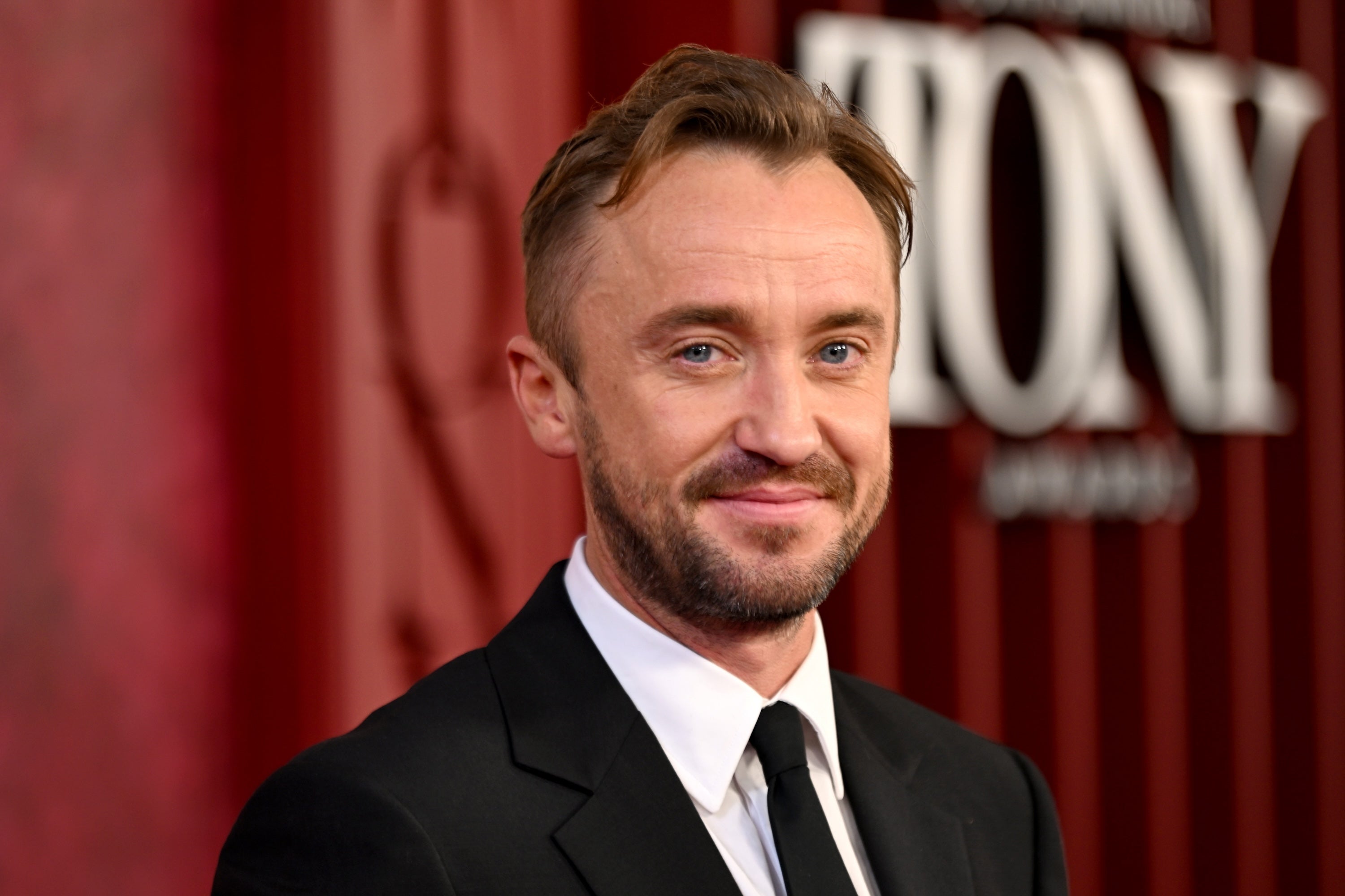 Tom Felton attended the 78th Annual Tony Awards in New York on Sunday