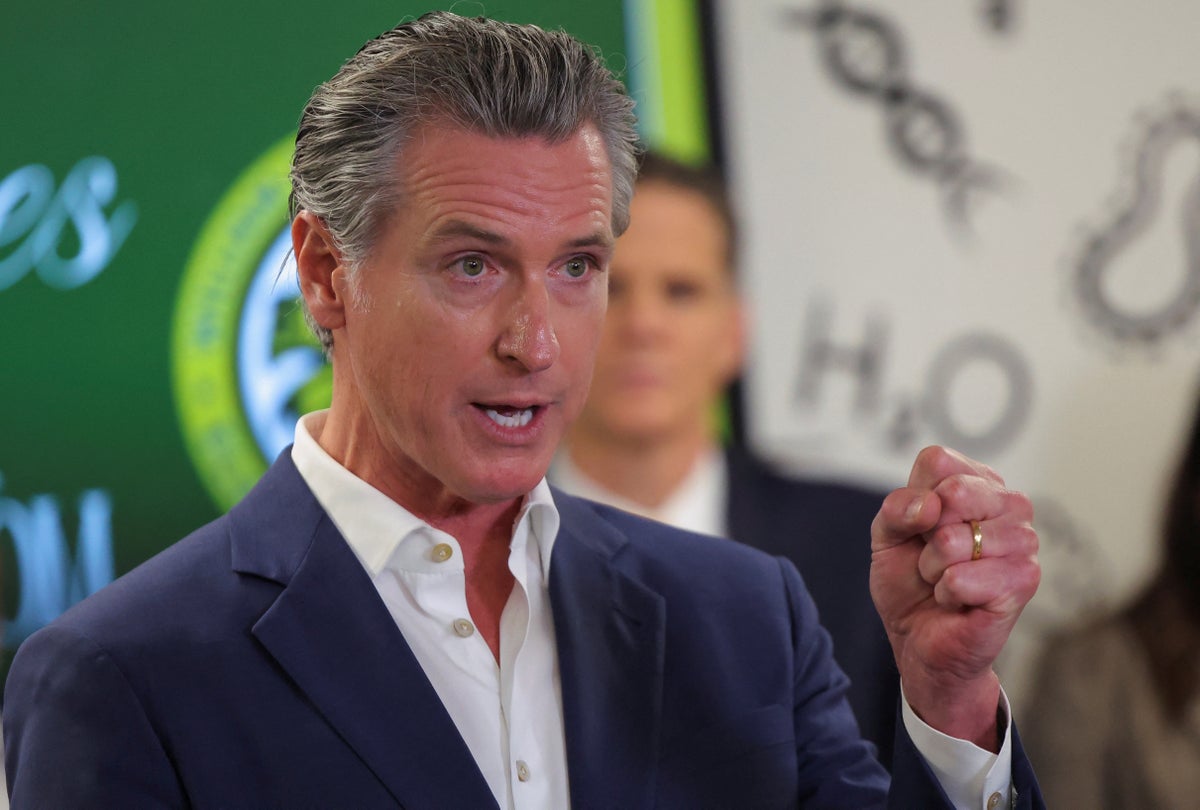 California governor Gavin Newsom dares Trump's ICE head Tom Homan to arrest  him in LA protests clash | The Independent