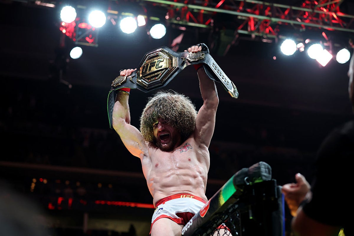 Merab Dvalishvili crushes Sean O’Malley in UFC 316 rematch to stake claim as bantamweight GOAT