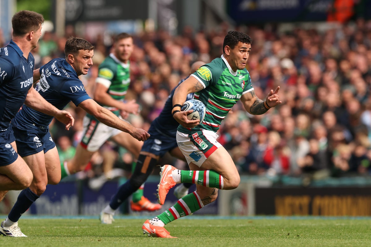 Izaia Perese’s moment of magic sends Leicester into Premiership final Izaia Perese’s moment of magic sends Leicester into Premiership final