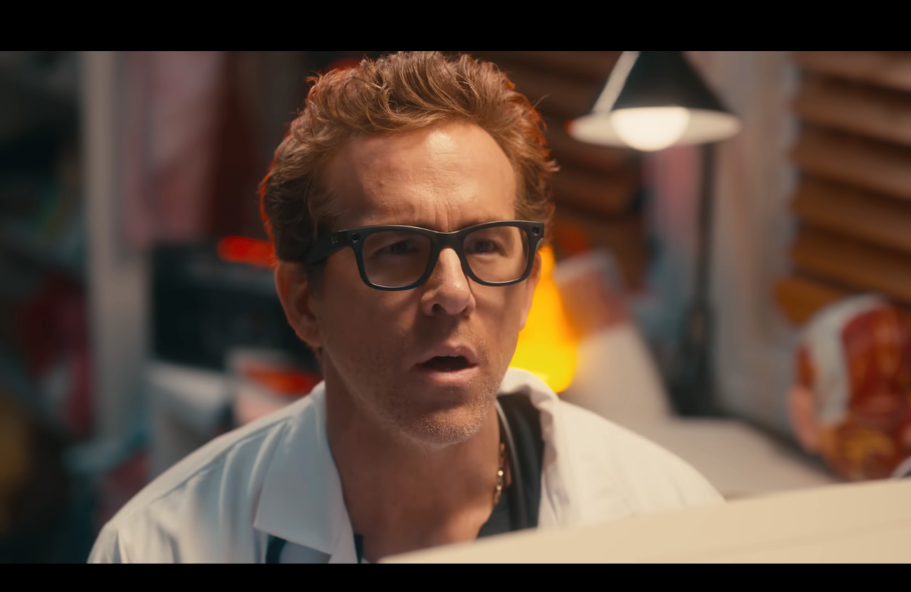Ryan Reynolds in the post-'Deadpool' trailer skit