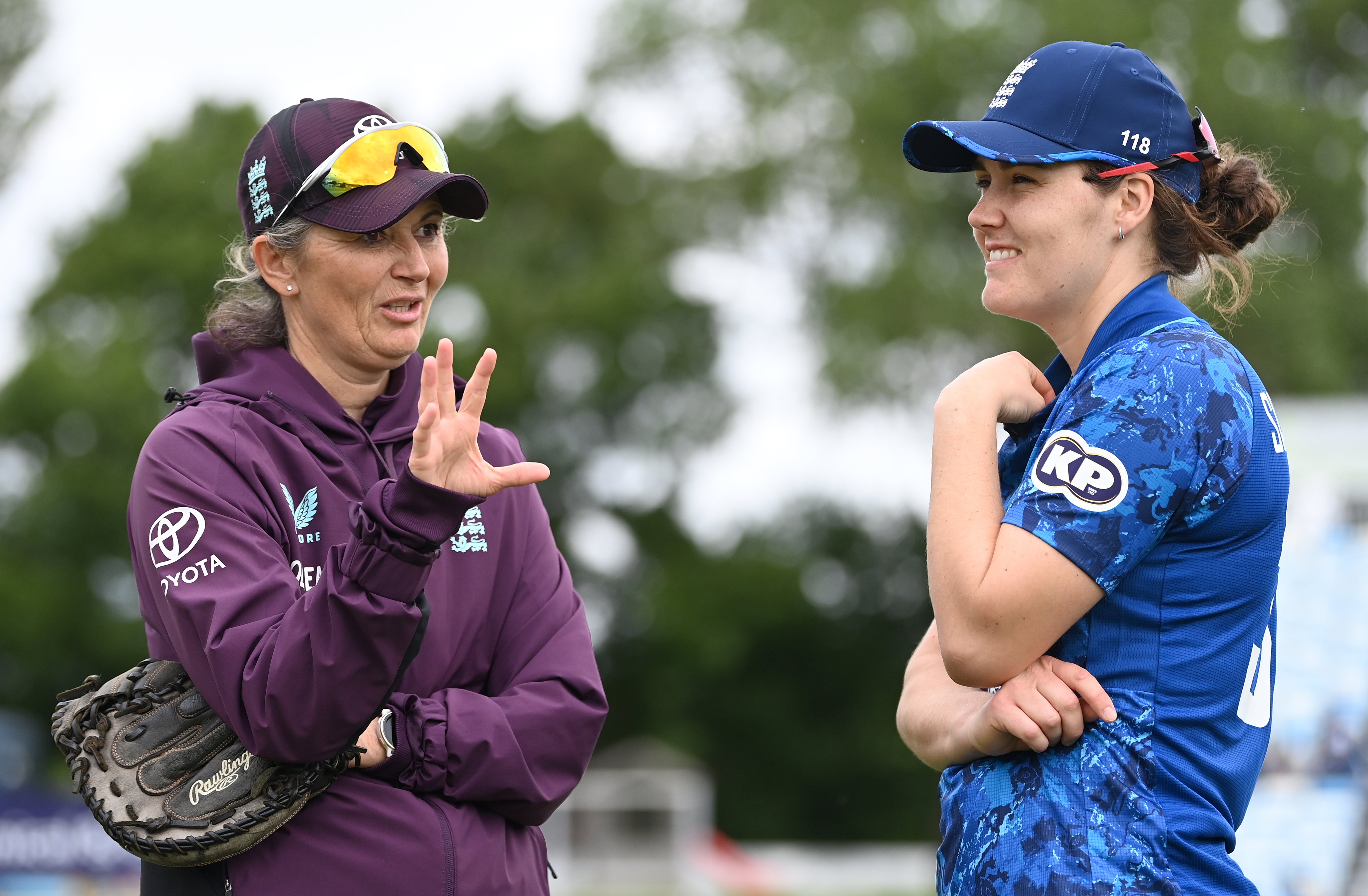 The tweaks made by Charlotte Edwards (left) paid immediate dividends