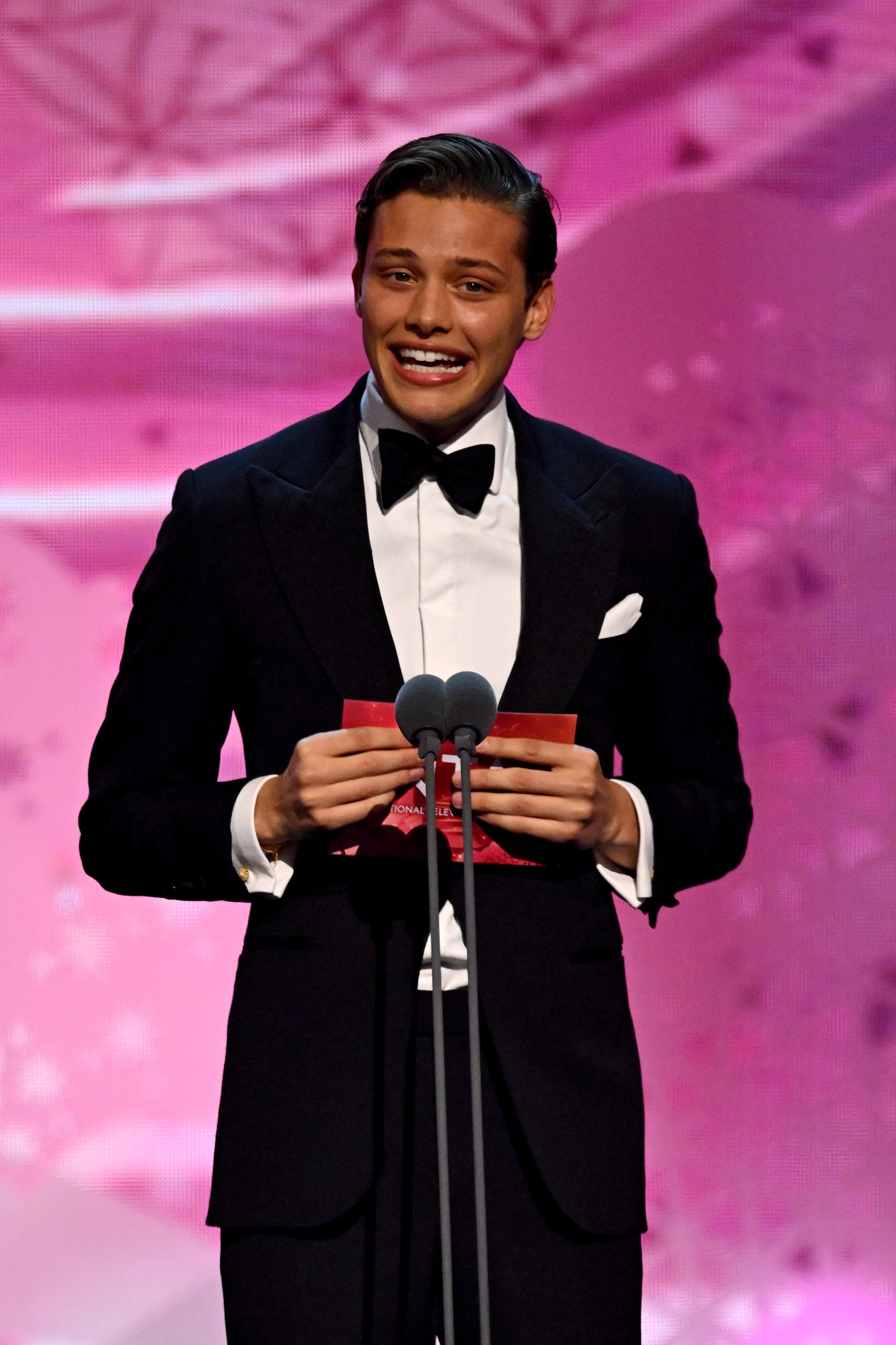 Bobby Brazier at the 2024 National Television Awards