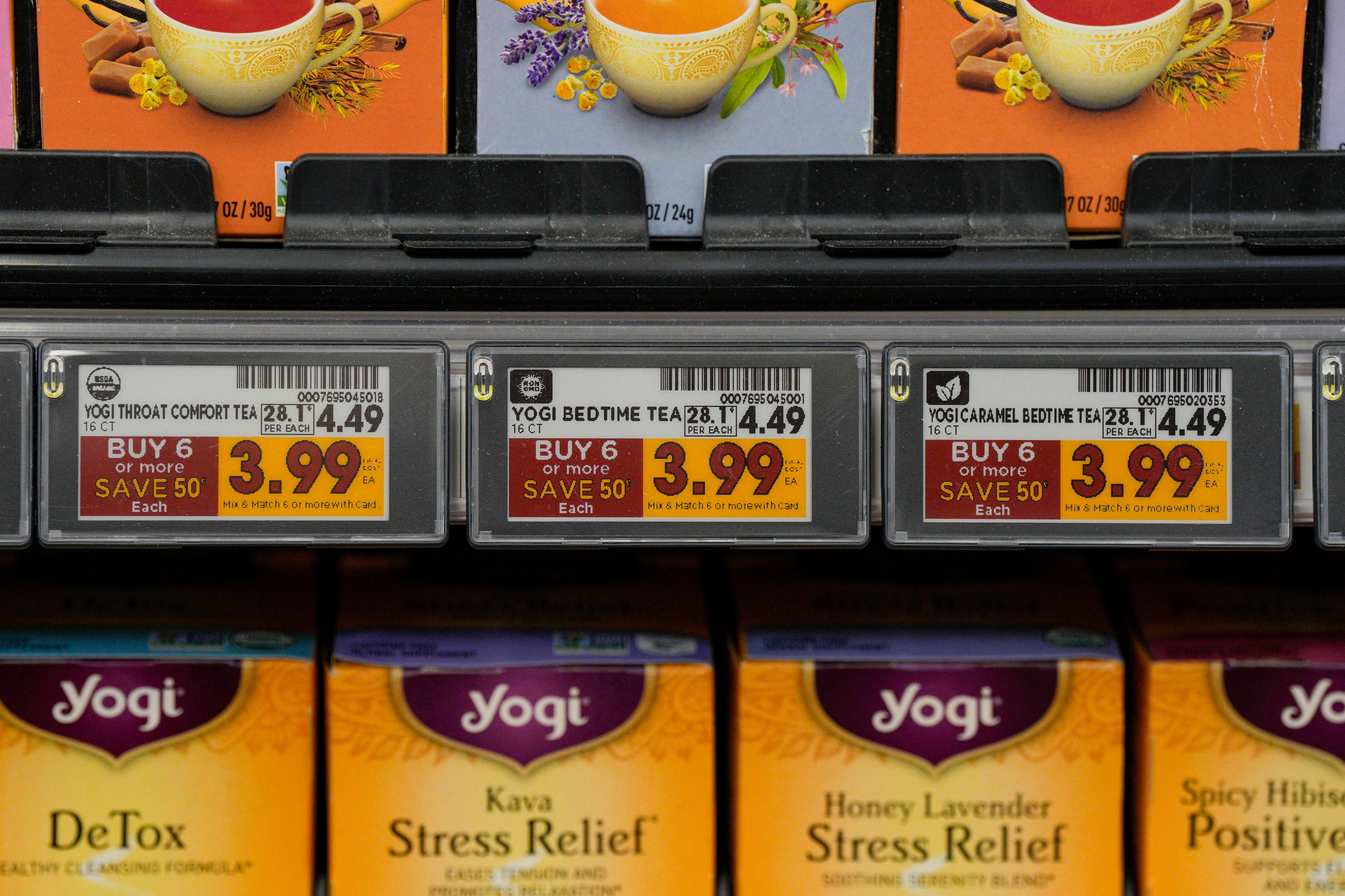 Electronic Grocery Labels