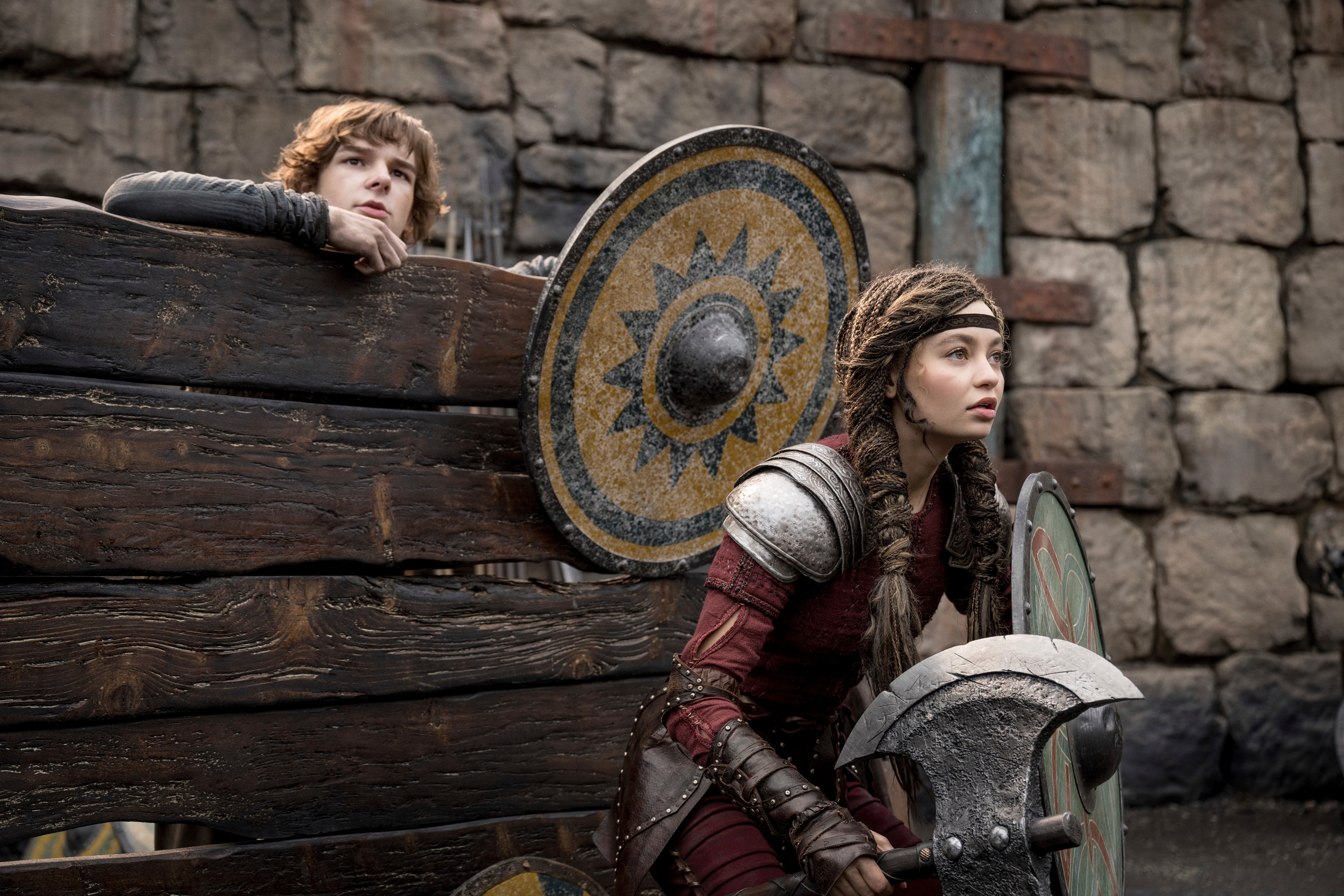 <p>Nico Parker addressed backlash over her casting as Astrid, a traditionally blonde Viking warrior.</p>