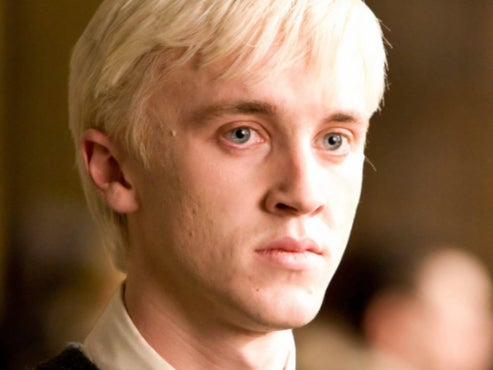 Tom Felton as Draco Malfoy in ‘Harry Potter’