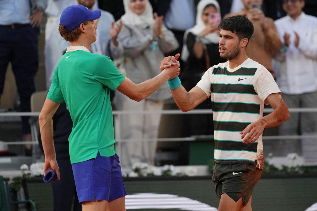 Carlos Alcaraz v Jannik Sinner: How the standout stars of men’s tennis match up