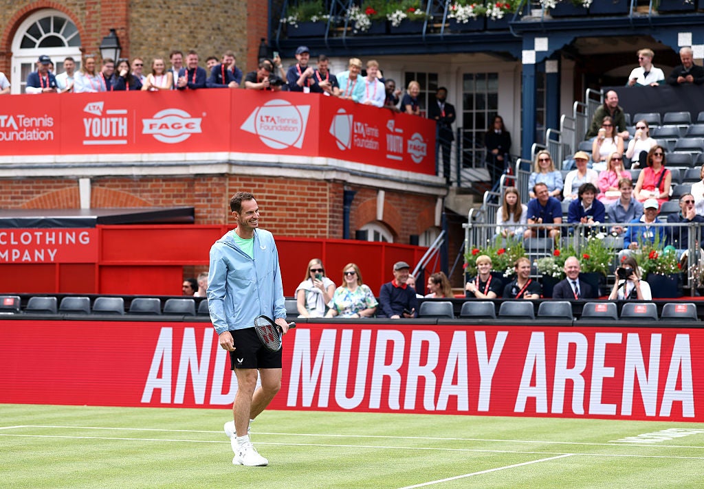 Murray ganhou cinco títulos no Queen's, o mais recente em 2016