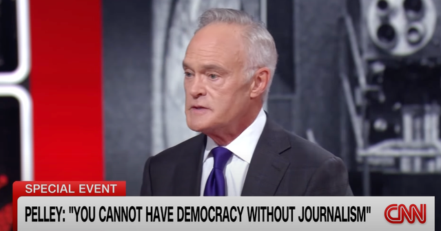 <p>CBS News veteran Scott Pelley warned a settlement between the network and Trump administration would be ‘very damaging’ to the companies</p>