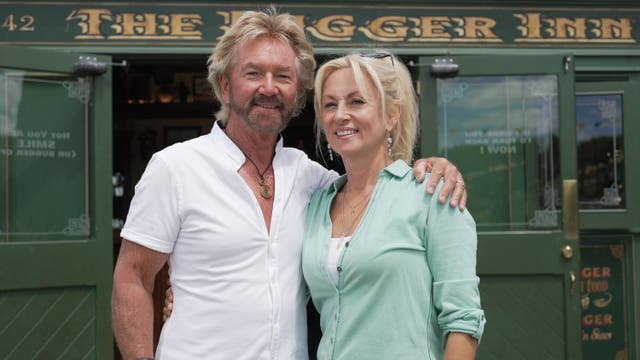 <p>Noel Edmonds moved to New Zealand with his wife, Liz</p>