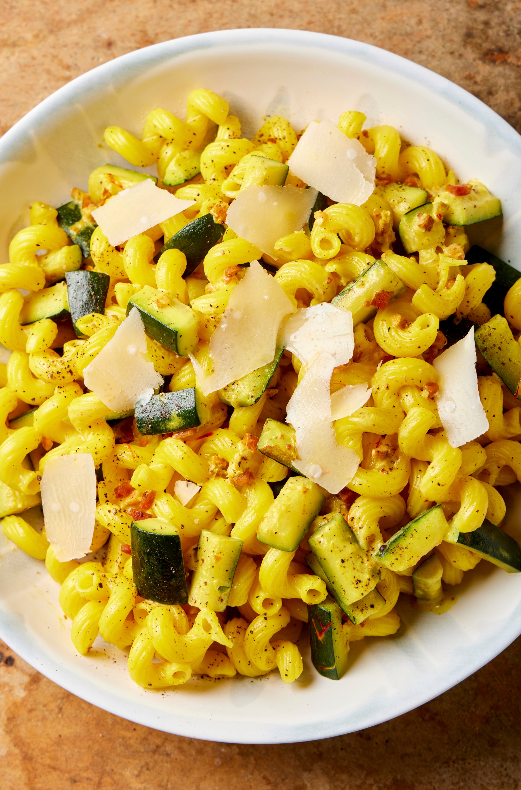 Food-MilkStreet-Zucchini-Saffron Pasta