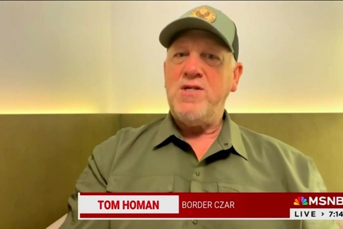 Border czar Tom Homan rages on ‘Morning Joe’ about ‘very dishonest’ NBC reporter taking him ‘out of context’