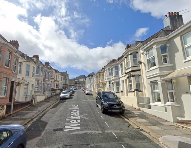 <p>Devon and Cornwall Police said officers were called to a property on Welbeck Avenue in the city around 3pm on Saturday</p>