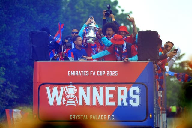 <p>Crystal Palace qualified for Europe by winning the FA Cup</p>