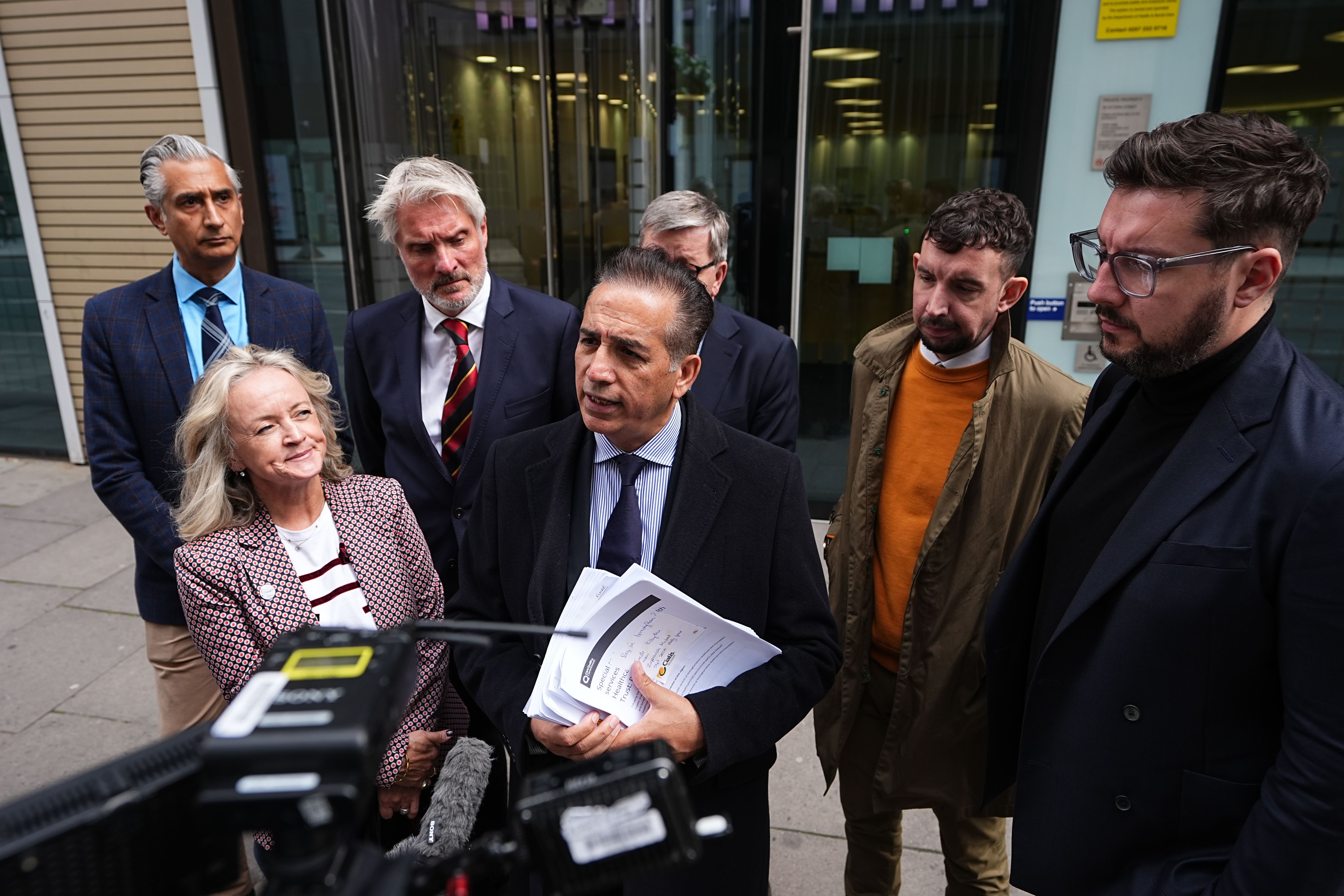 The families of the people killed by Valdo Calocane have demanded the names of those who treated him be released (Aaron Chown/PA)