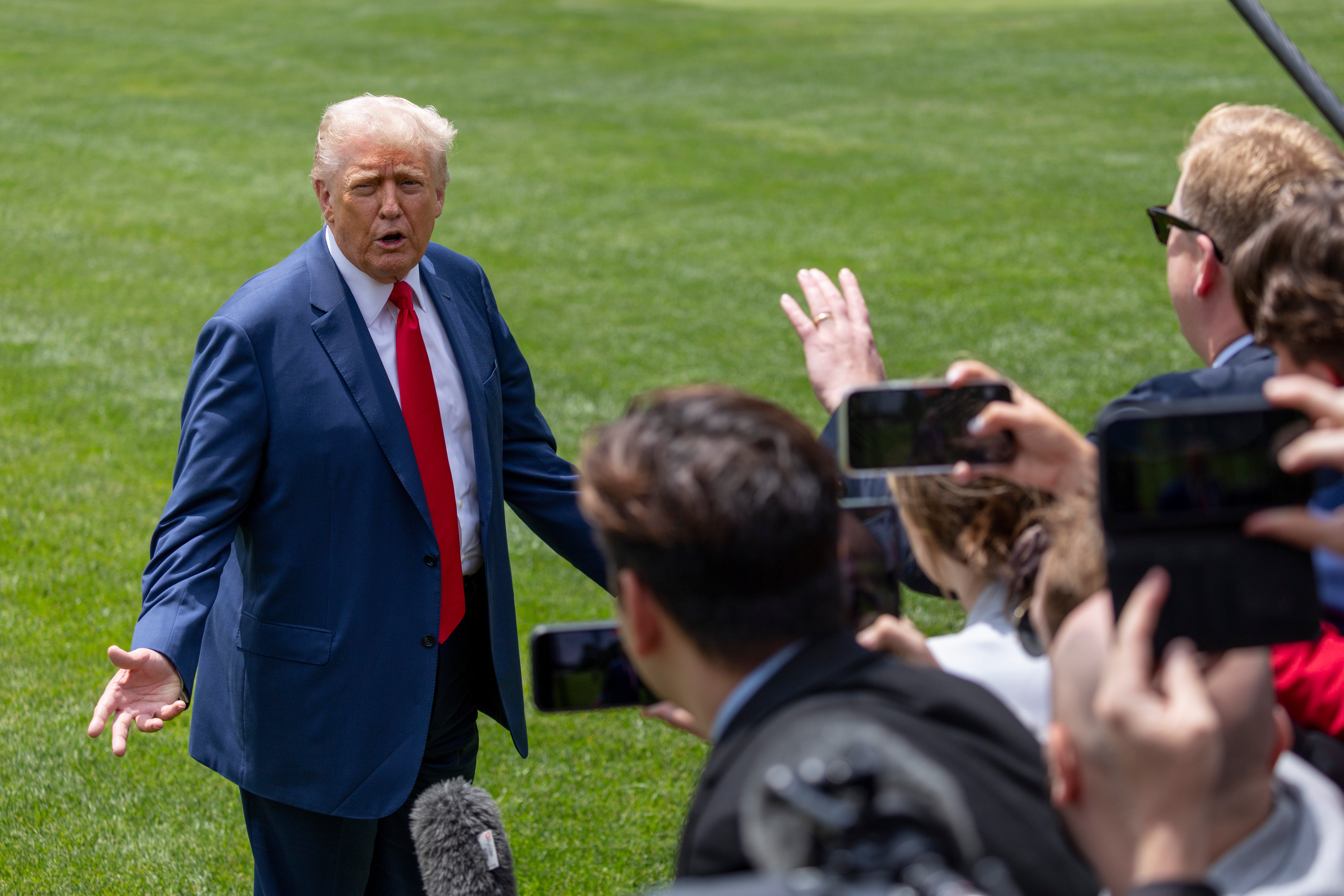 Donald Trump’s chief campaign fundraising arm is using unrest in Los Angeles and the president’s deployment of military assets to the city to solicit donations
