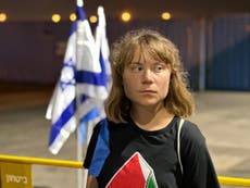 Greta Thunberg Gaza flotilla reaches port after being seized by Israel