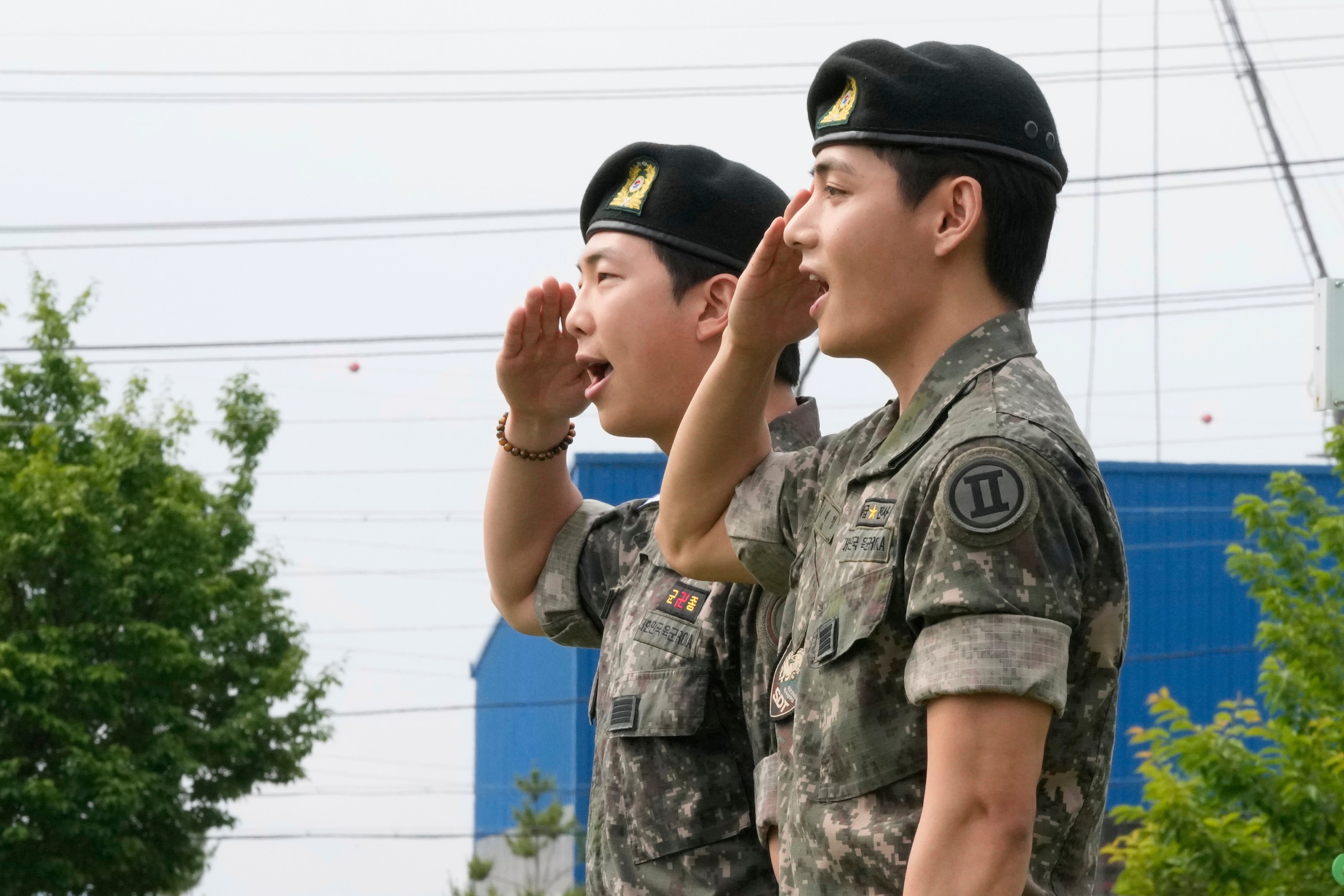 South Korea Music RM V BTS