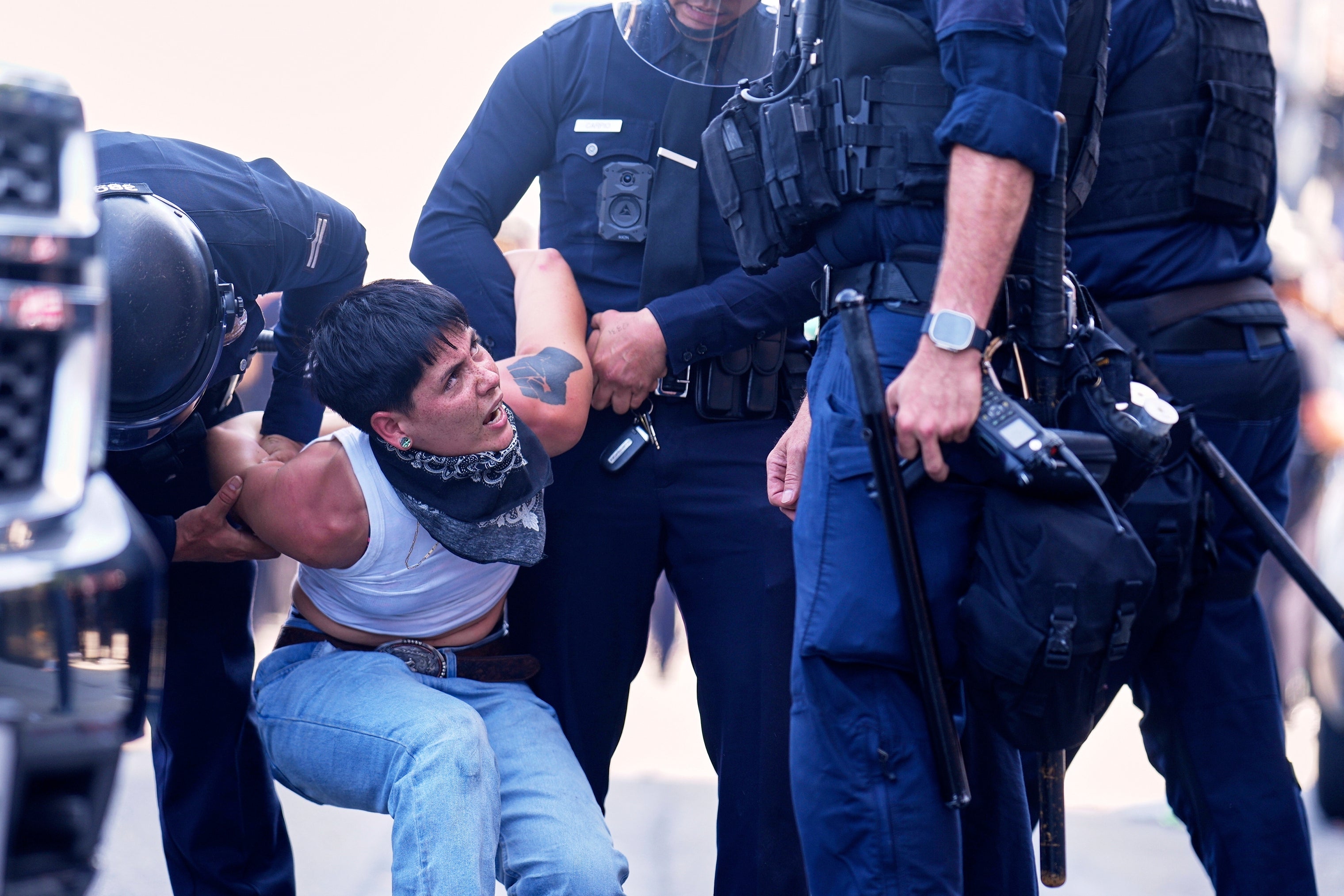 Immigration Raids Los Angeles Spotlight