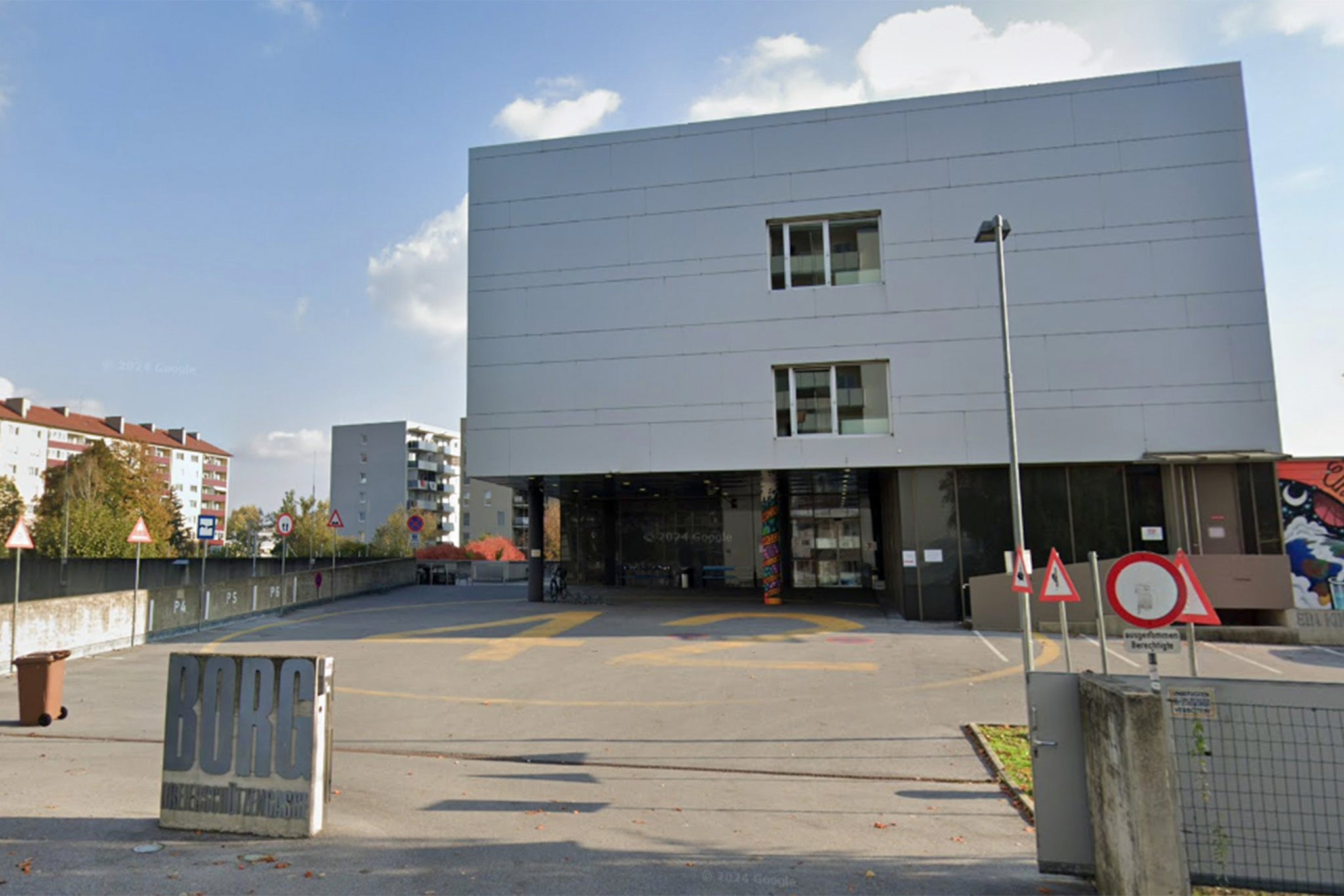 The school where the shooting occured, in Graz, Austria