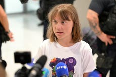 Greta Thunberg denounces Gaza ‘war crimes’ after being deported from Israel