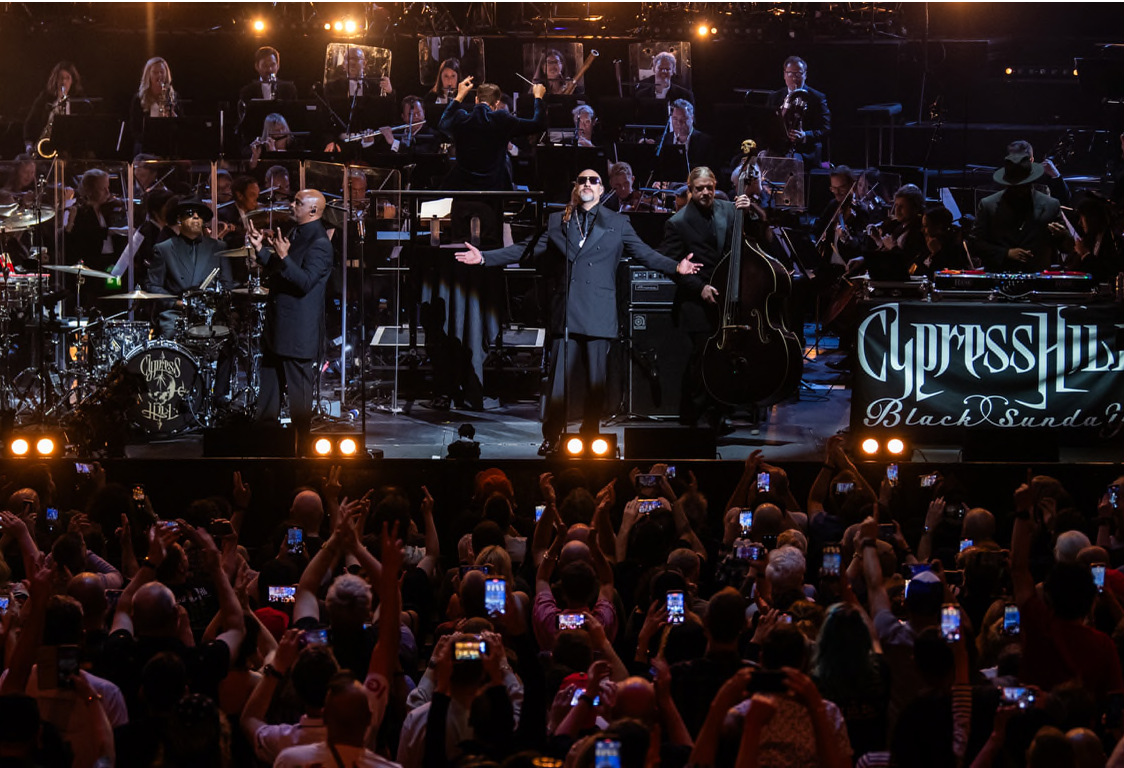 'We ain’t never goin’ out': Cypress Hill performing with the London Symphony Orchestra at the Royal Albert Hall