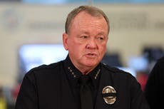 LA’s top cop blames masked professional ‘anarchists’ for chaos at ICE protests and vows slew of arrests