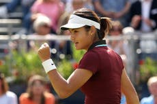Emma Raducanu cruises to first-round win at Queen’s – but greater test lies ahead