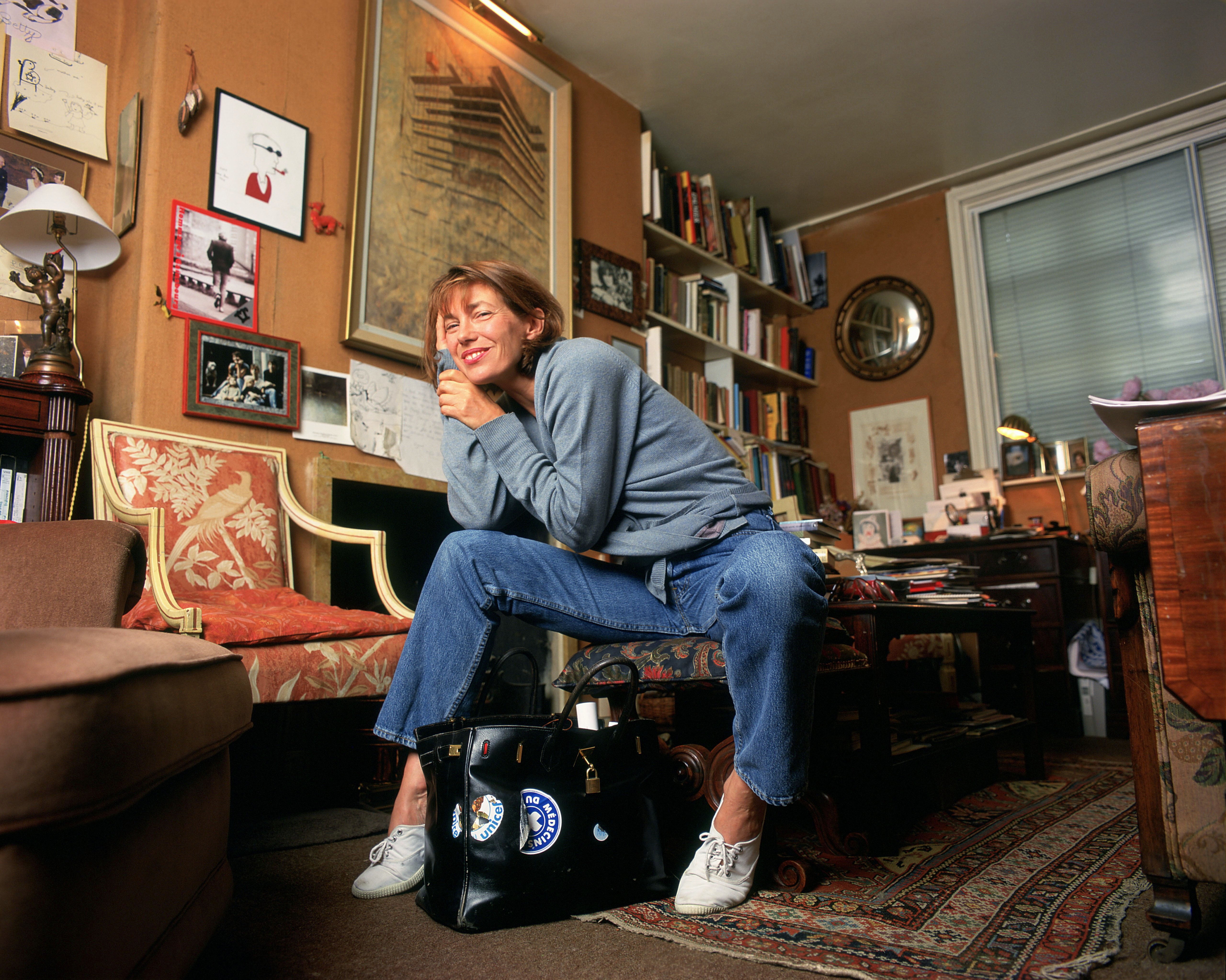Style icon: Jane Birkin inspired the famous style on a flight from France to London